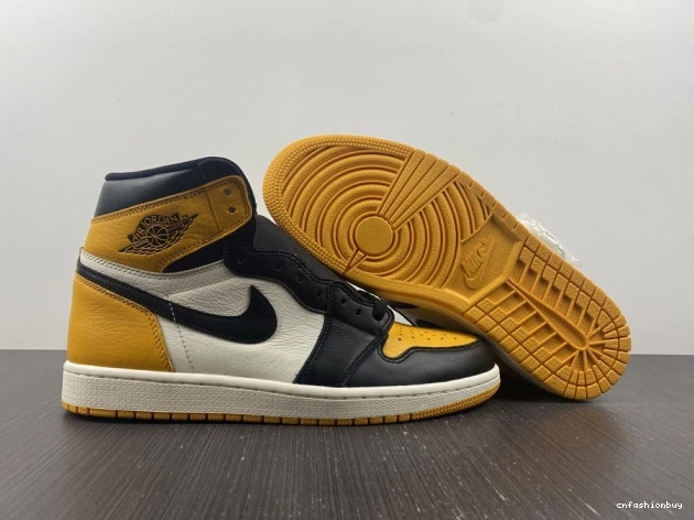 555088-711 Toe 1 Yellow OG Air High Jordan 0707